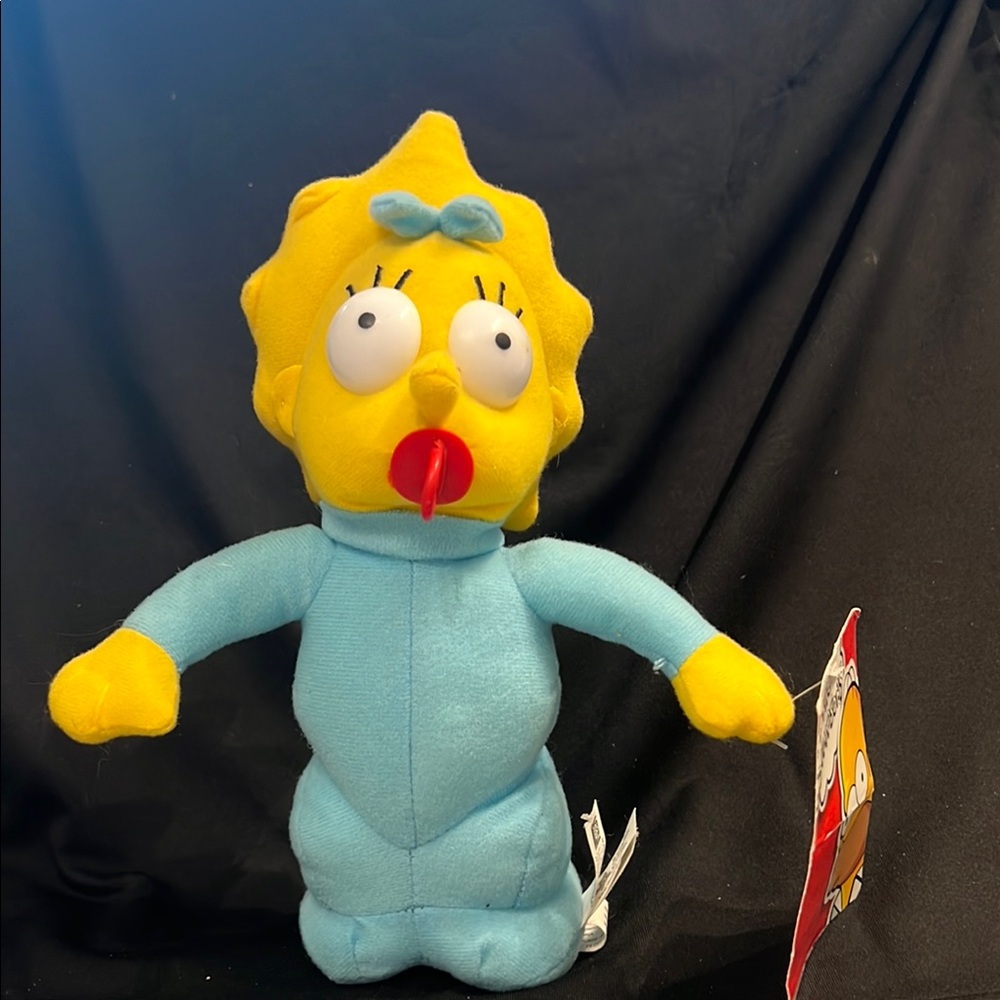 The Simpsons Baby Maggie with Pacifier 2014 toy plush